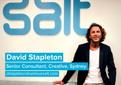 Introducing David Stapleton, Creative Recruiter, Sydney