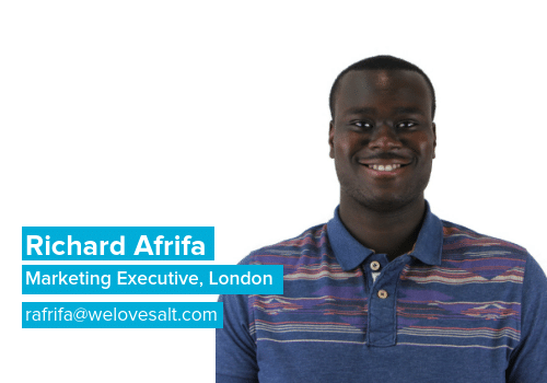 Introducing Richard Afrifa - Marketing Executive, London