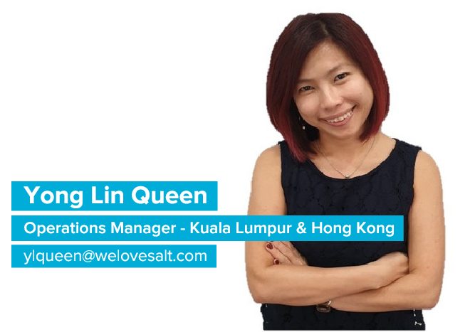 Introducing Yong Lin Queen - Operations Manager - Kuala Lumpur and Hong Kong