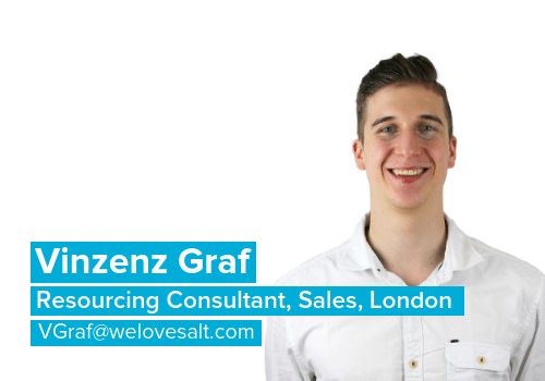 Introducing Vinzenz Graf - Resourcing Consultant, London