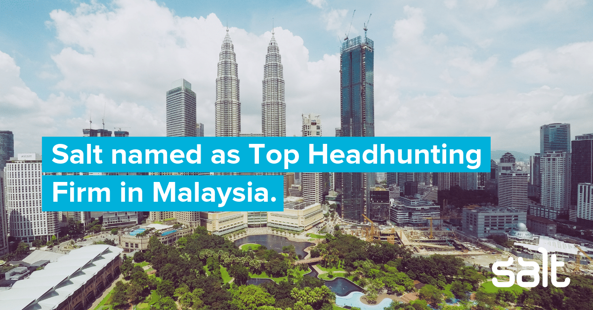 Salt named Top Headhunting Firm in Malaysia
