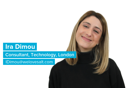 Introducing Ira Dimou, Consultant, Technology, London