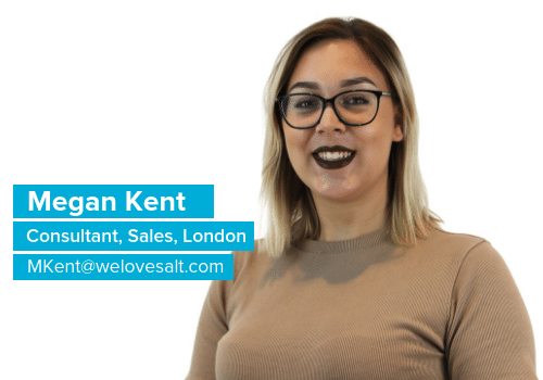 Introducing Megan Kent, Sales, Recruitment Consultant, London