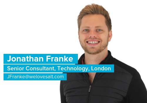 Introducing Jonathan Franke, Senior Consultant, Technology, London