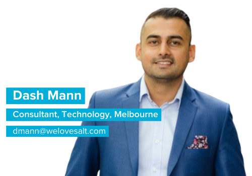 Introducing Dash Mann, Consultant, Technology, Melbourne