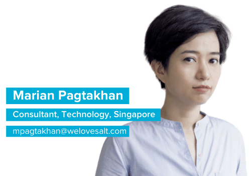 Introducing Marian Pagtakhan, Consultant, Technology, Singapore