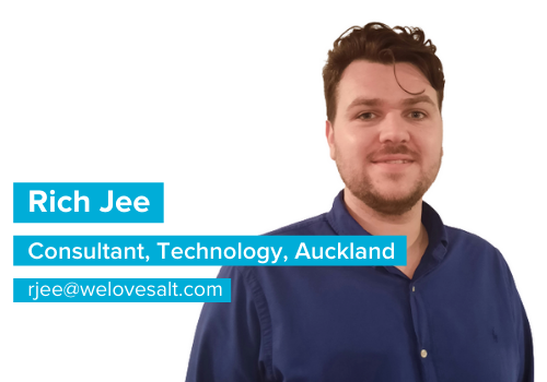 Introducing Rich Jee, Consultant, Technology, Auckland