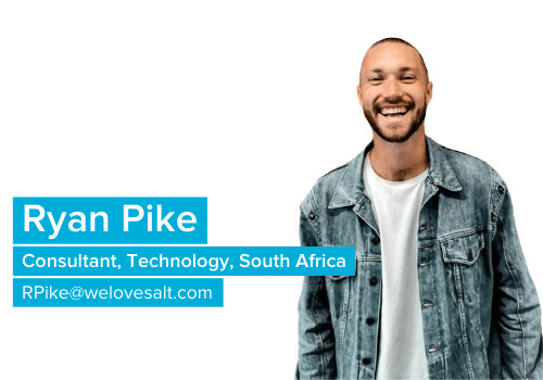 Introducing Ryan Pike, Consultant, Technology, South Africa