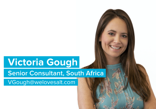 Introducing Victoria Gough, Senior Consultant, South Africa