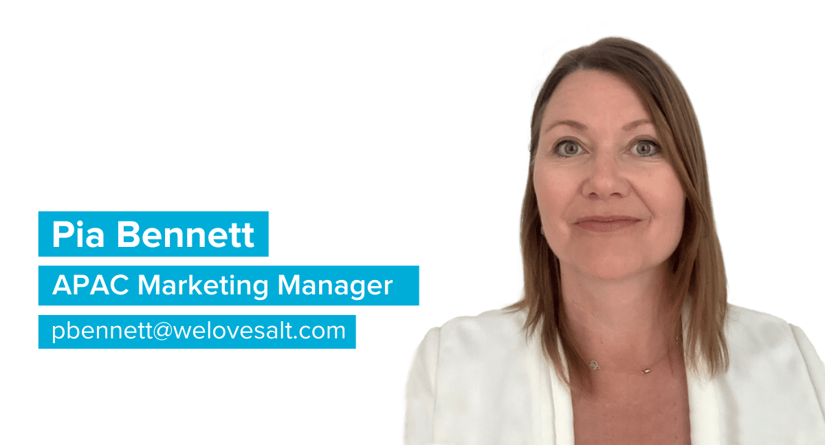 Introducing Pia Bennett, Marketing Manager APAC, Auckland