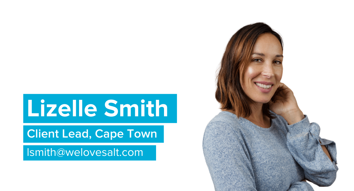 Introducing Lizelle Smith, Client Lead, Cape Town