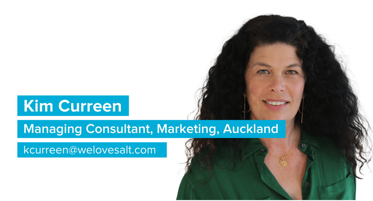 Introducing Kim Curreen, Managing Consultant, Marketing, Auckland