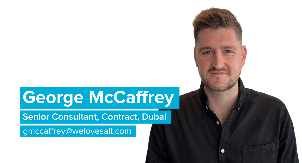 Introducing George McCaffrey, Senior Consultant, Contract, Dubai