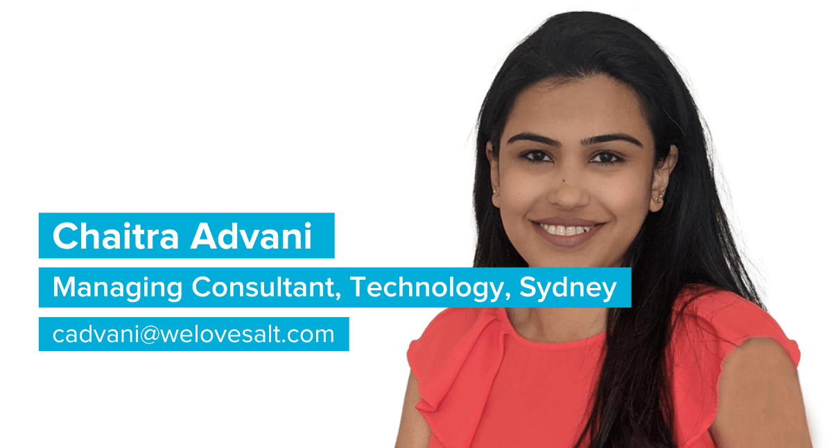 Introducing Chaitra Advani, Managing Consultant, Technology, Sydney