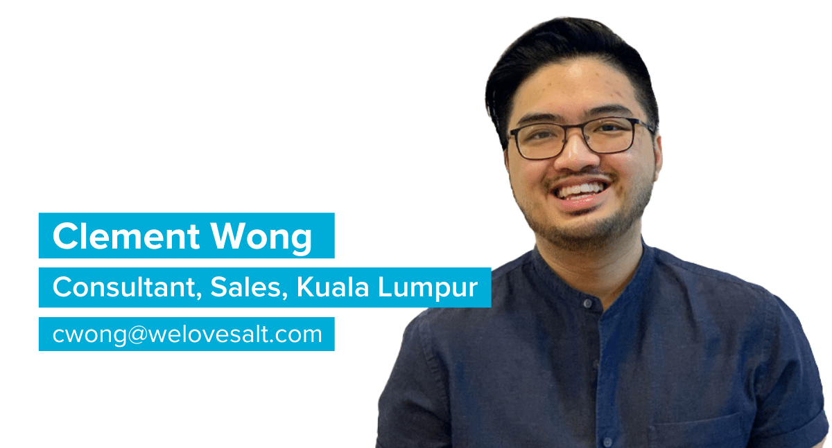 Introducing Clement Wong, Consultant, Sales, Kuala Lumpur