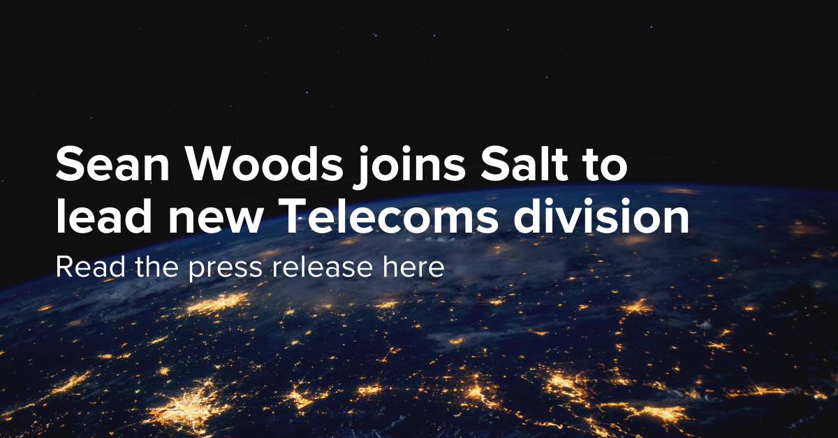 Introducing Sean Woods, Commercial Director, Technology, London