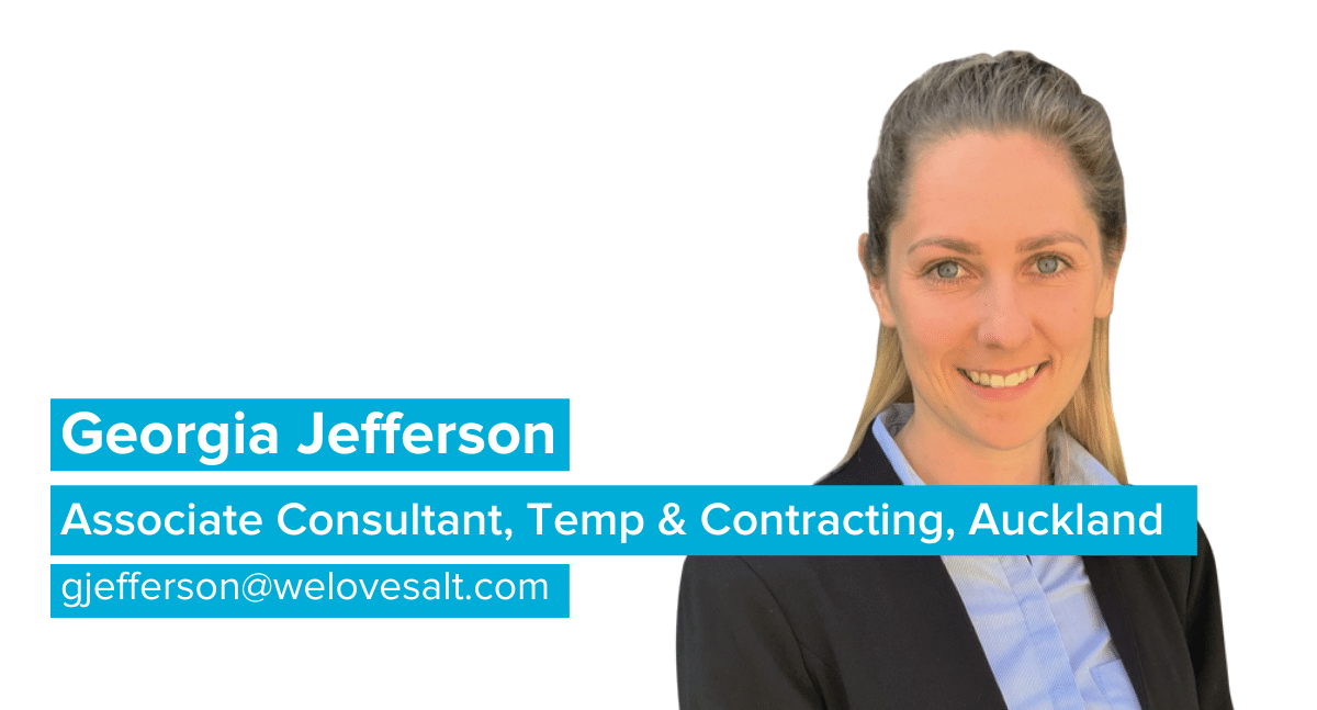 Introducing Georgia Jefferson, Associate Consultant, Business Support, Auckland