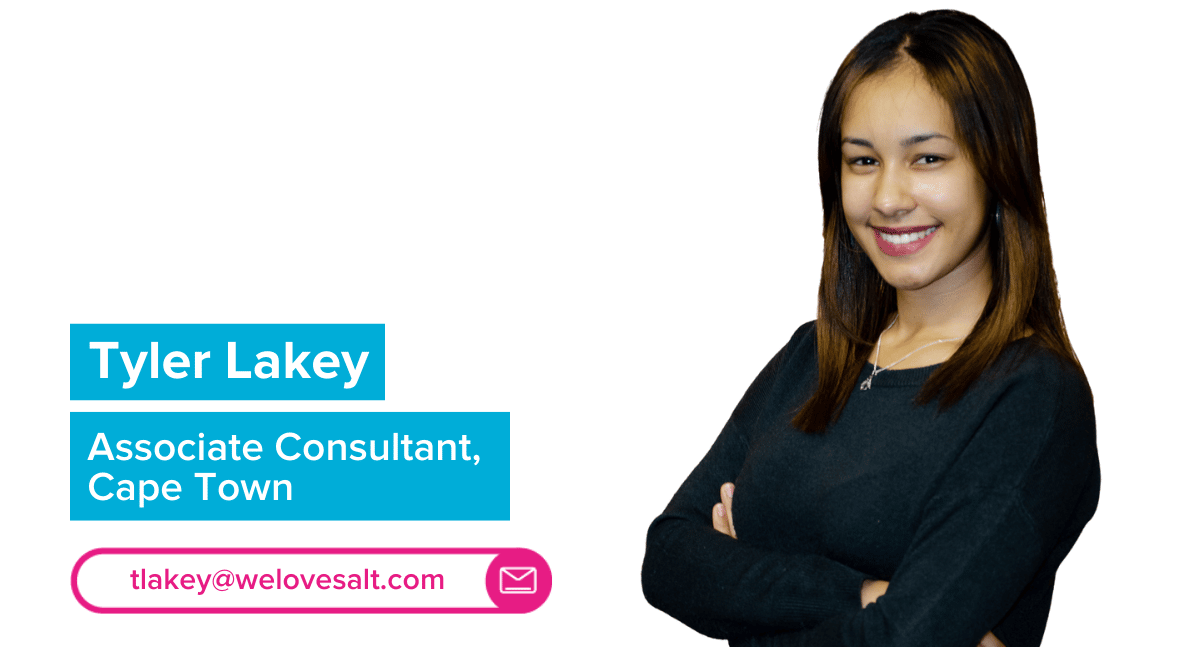 Introducing Tyler Lakey, Associate Consultant, Cape Town