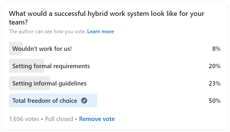 Flexible work models provide crucial choices for employees in uncertain times