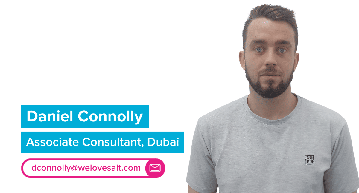 Introducing Daniel Connolly, Associate Consultant, Dubai