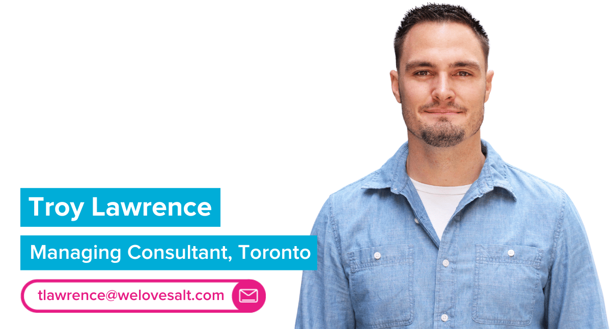 Introducing Troy Lawrence, Managing Consultant, Toronto