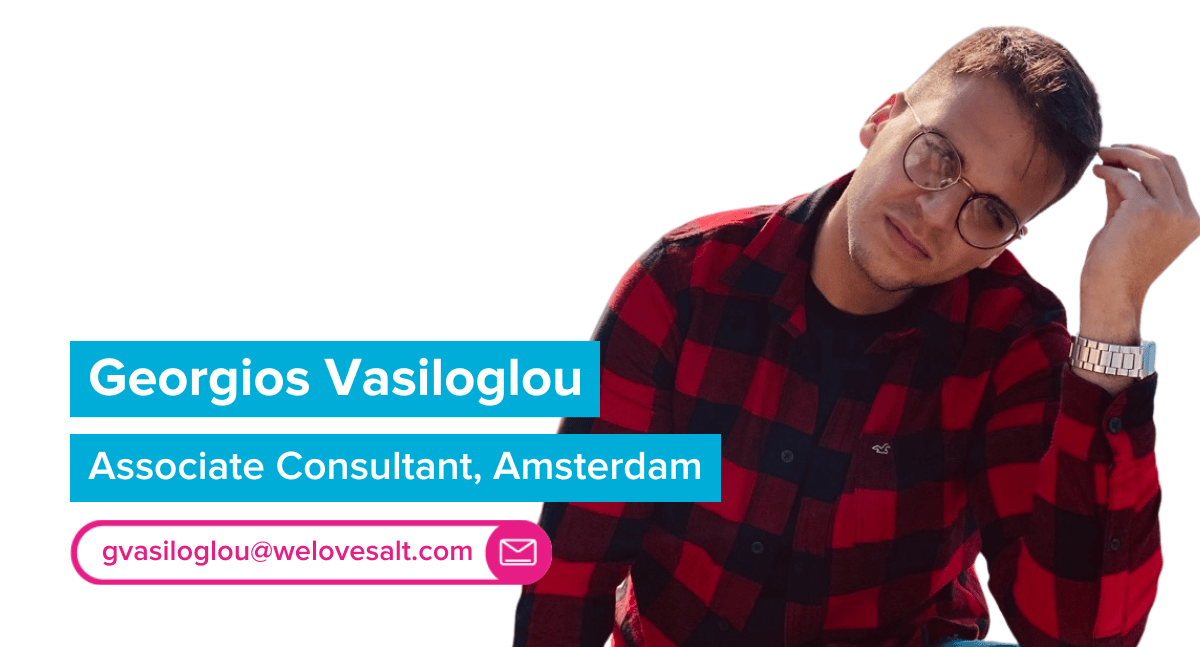 Introducing Georgios Vasiloglou, Associate Consultant, Amsterdam