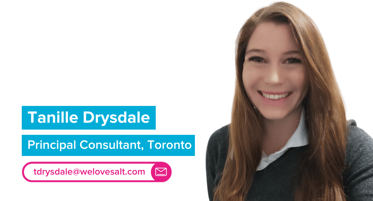 Introducing Tanille Drysdale, Principal Consultant, Toronto