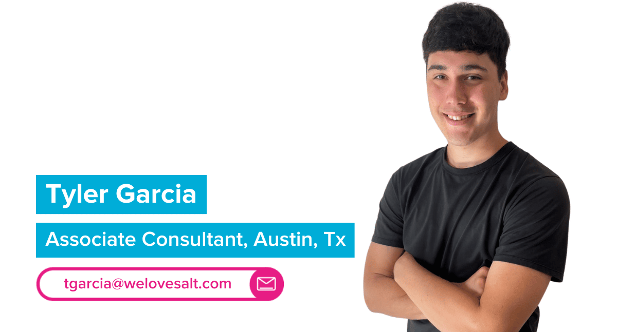 Introducing Tyler Garcia, Associate Consultant, Austin, Tx