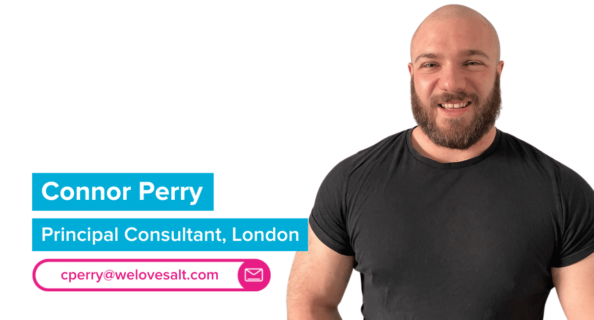 Introducing Connor Perry, Principal Consultant, London