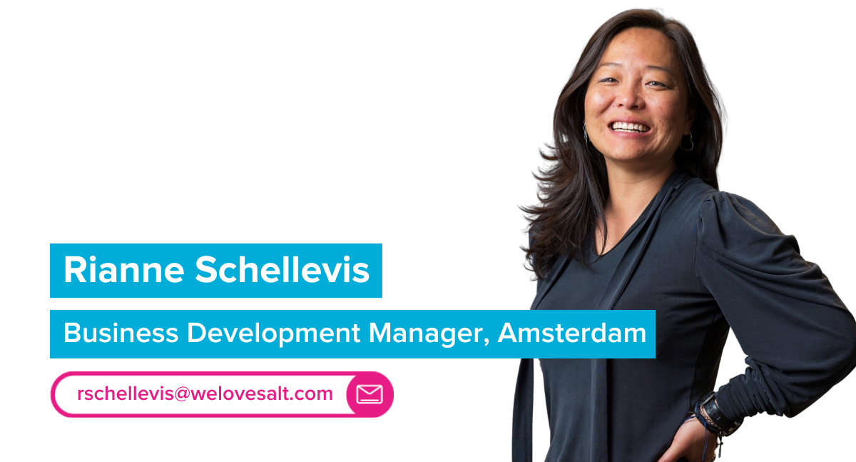 Introducing Rianne Schellevis, Business Development Manager, Amsterdam