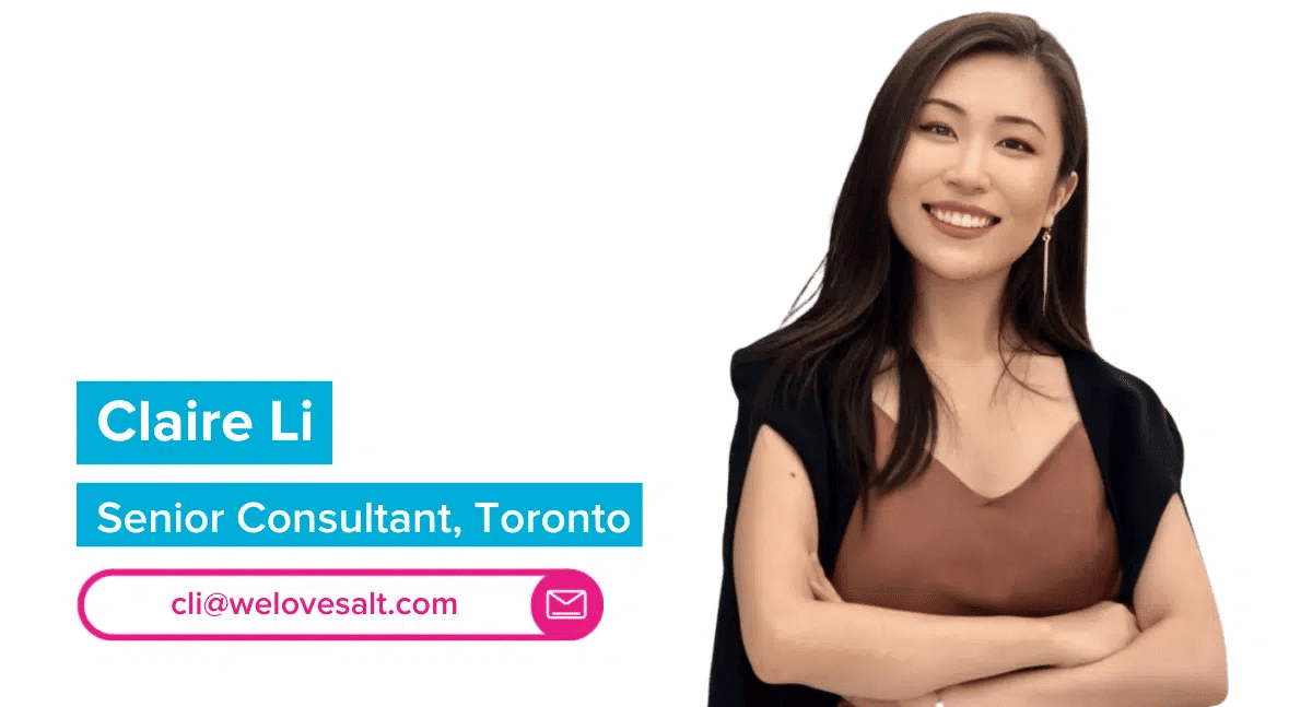 Introducing Claire Li, Senior Consultant, Toronto