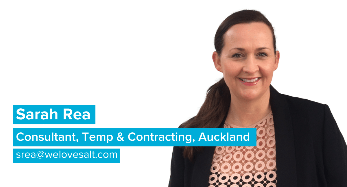 Introducing Sarah Rea, Consultant, Contingent Team, Auckland