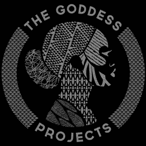 The goddess projects event poster and logo